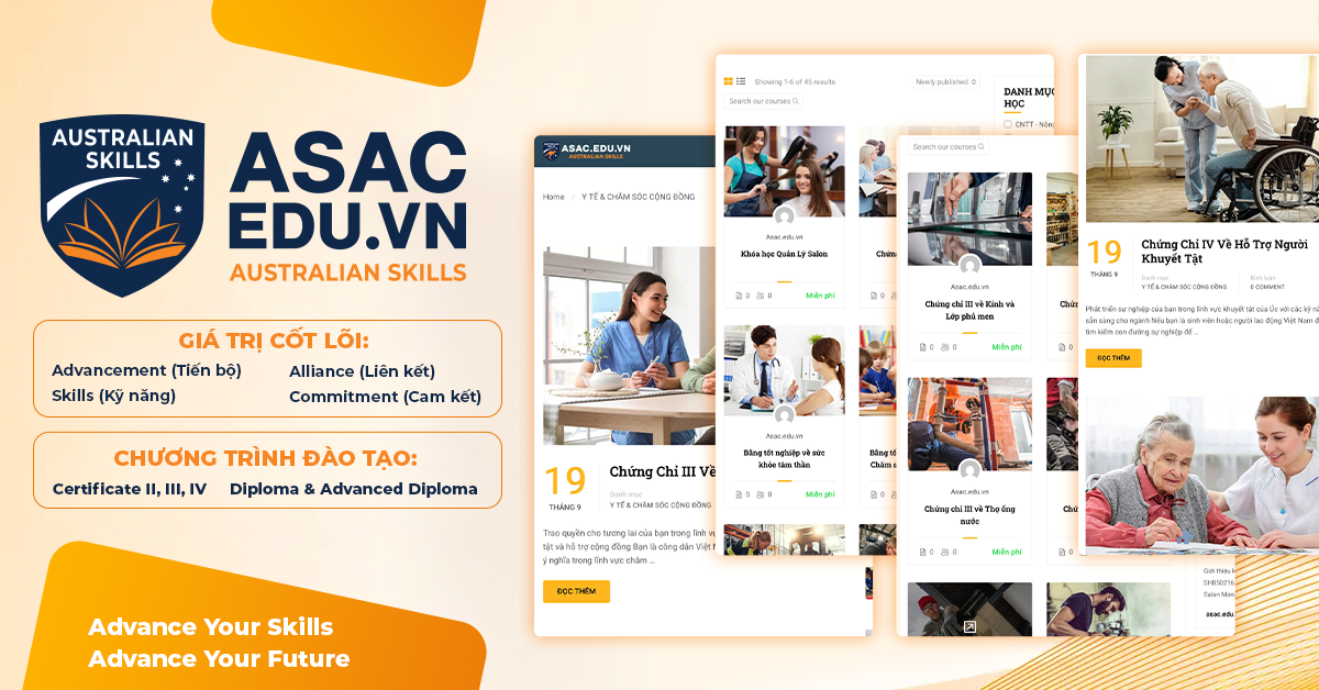 Hệ thống đào tạo chuẩn Quốc tế asac.edu.vn Hệ thống đào tạo chuẩn Quốc tế asac.edu.vn