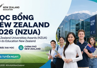 Học bổng New Zealand 2026 (NZUA)